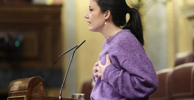 Vox se ríe de una diputada de Unidas Podemos por apellidarse Franco y ella responde con un zasca: "No solamente los dictadores pueden usar ese apellido"