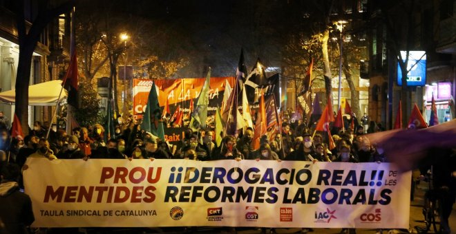 La movilización y la apuesta por la base, las herramientas de los sindicatos alternativos para consolidar su crecimiento en Catalunya