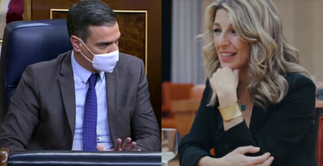 Yolanda Díaz desvela lo que dijo Pedro Sánchez cuando parecía que la reforma laboral quedaba derogada