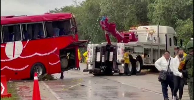 Choque mortal en Cancún