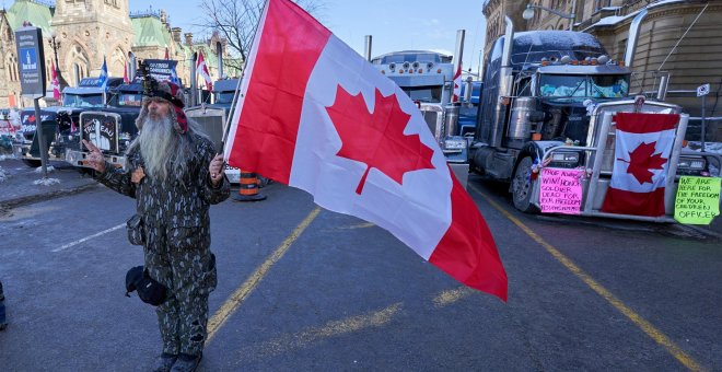 Las claves para entender qué está ocurriendo en Ottawa, una ciudad paralizada por los antivacunas