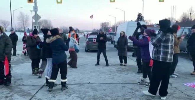 La protesta que bloquea Ottawa