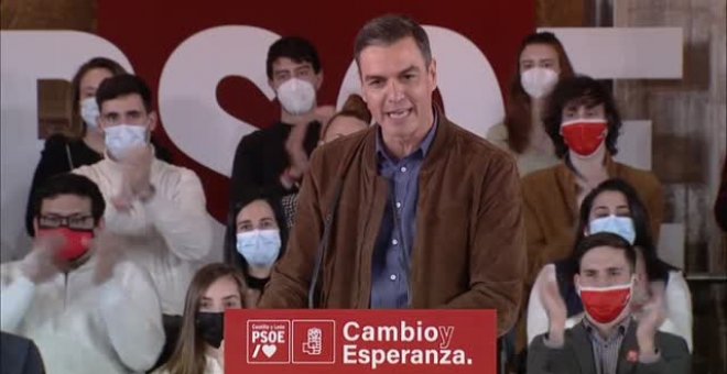 Sánchez asegura que Tudanca alterará los planes del PP para cambiar a Ciudadanos por Vox en Castilla y León