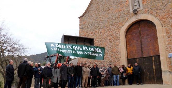 Mobilització per exigir el retorn de propietats immatriculades per l'Església catòlica de forma irregular