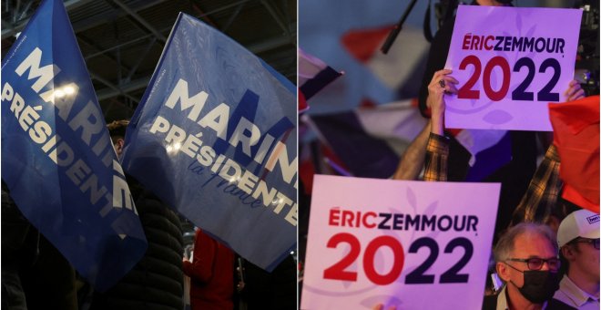 Le Pen y Zemmour, o el "irresistible ascenso" de la extrema derecha en Francia