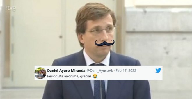 Una periodista deja a cuadros a Almeida con su pregunta y desata las carcajadas de los tuiteros