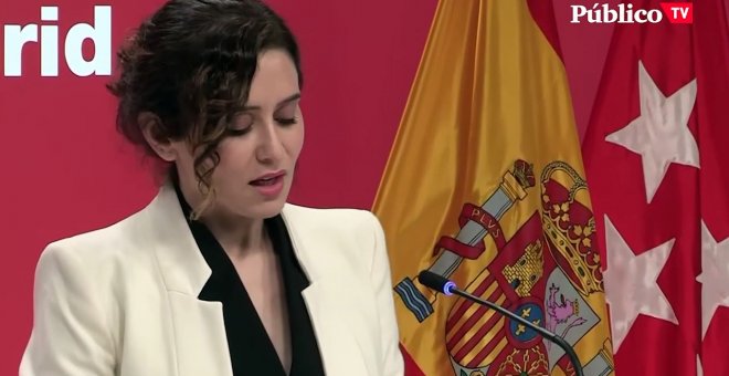 VÍDEO | Ayuso carga duramente contra el PP y Casado por acusarla de corrupción