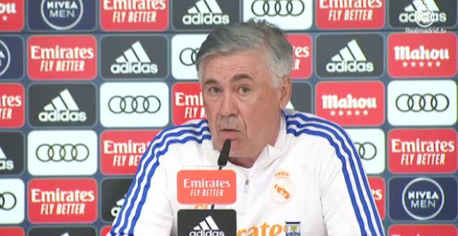 Ancelotti, sobre la falta de gol: "Vuelve Benzemá, él va a solucionar ese problema"