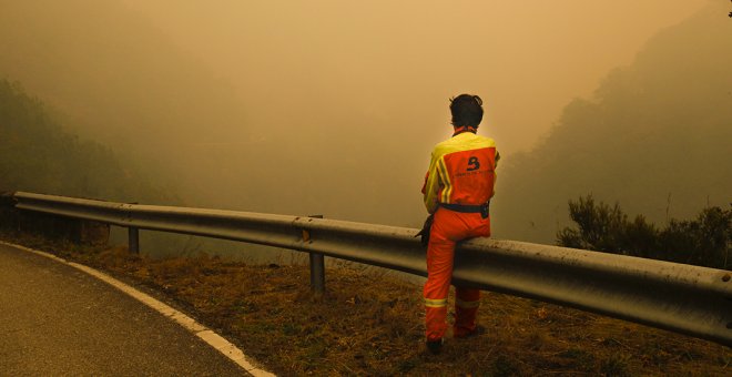 Equo-Verdes Asturies presenta un plan contra los incendios en el monte asturiano