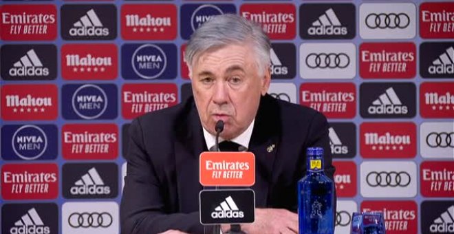 Ancelotti: "Tenemos una debilidad en las primeras partes pero lo vamos a arreglar"