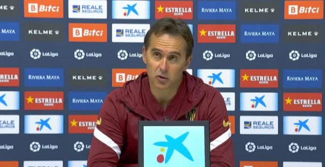 Lopetegui: "Hemos tratado de ganar con un hombre menos, pero ha sido muy complejo"