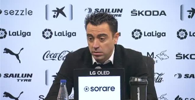 Bordalás está "muy muy cabreado" y "frustrado" tras la goleada del Barça en Mestalla