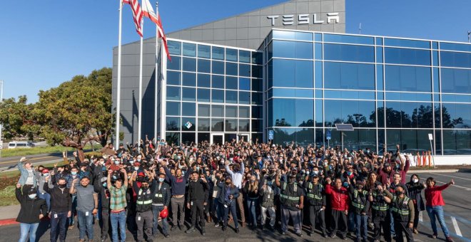 Tesla celebra la fabricación de un millón de celdas 4680 en California