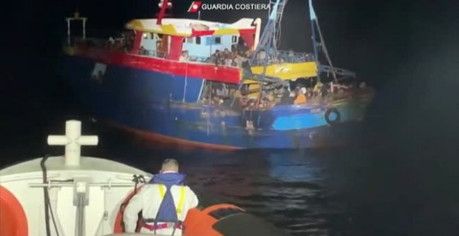 La guardia costera italiana rescata a más de 570 migrantes