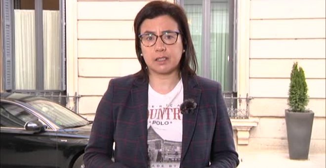 Ana Vázquez sobre la salida de Casado del hemiciclo: "Ha sido muy triste para todos verle machar"