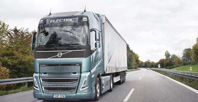 Volvo recibió más de 1.100 pedidos de camiones eléctricos en un año