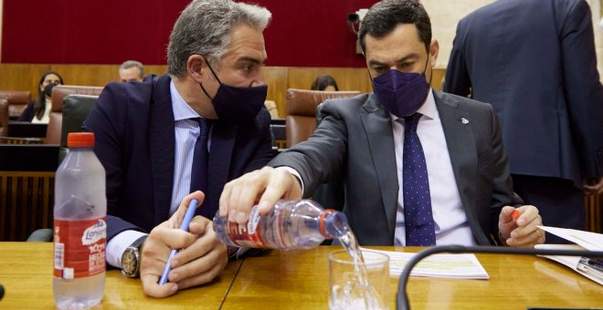 Moreno asegura que las elecciones andaluzas "van a tener que esperar un tiempo" en plena guerra interna del PP