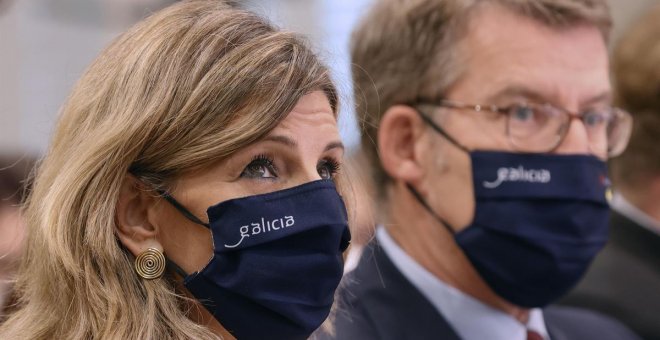El aterrizaje de Feijóo en Génova lleva su 'duelo gallego' con Yolanda Díaz a la política estatal