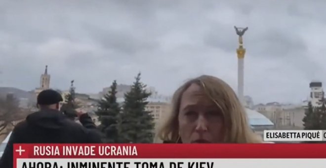 Una histórica reportera de guerra en Kiev sufre el mansplaining más inoportuno de la historia