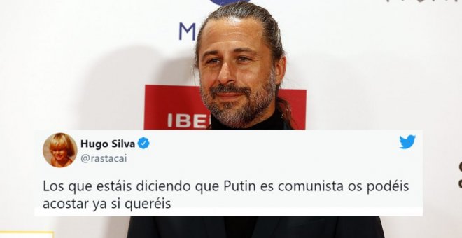 El mensaje de Hugo Silva sobre Putin que ha revolucionado a los tuiteros: "Los que estáis diciendo que es comunista os podéis acostar"