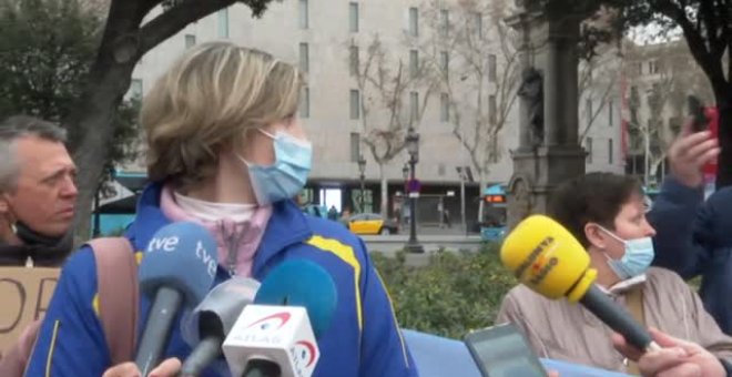 Protestas en toda España contra la invasión en Ucrania