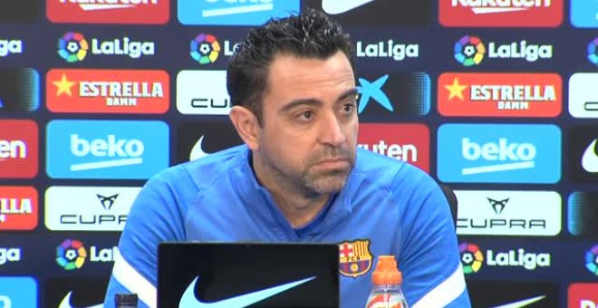 Xavi: "Está bien que haya ilusión y euforia, pero tenemos que ser muy prudentes"