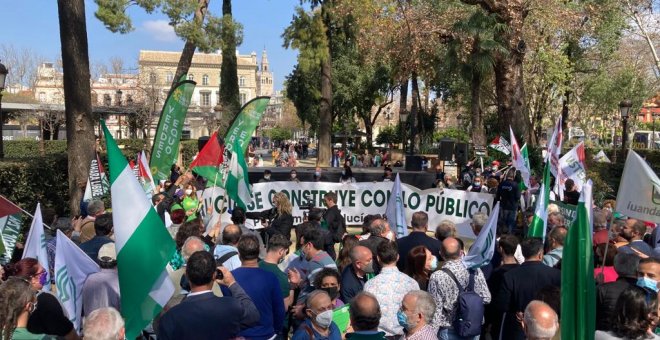 La guerra de Rusia contra Ucrania y el año electoral marcan la movilización del 28F en Andalucía