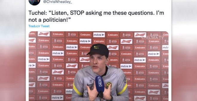 El enfado del entrenador del Chelsea cuando le preguntan por Ucrania: "Tenéis que parar, yo no soy un político"