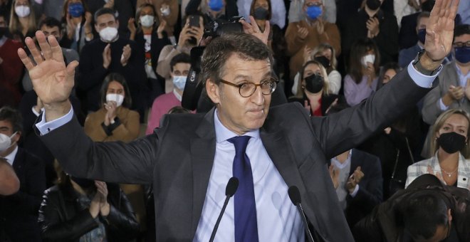 Feijóo se postula para presidir el PP: "No vengo a insultar a Pedro Sánchez, vengo a ganarle"