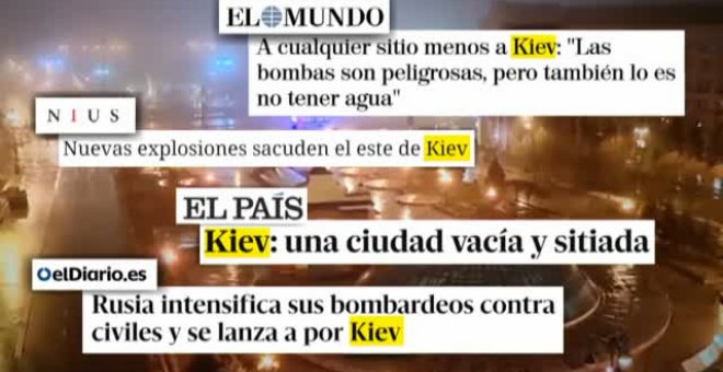 ¿Kiev o Kyiv?, guerra de términos