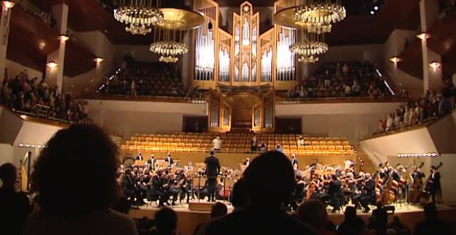 El himno de Ucrania suena en el Auditorio Nacional