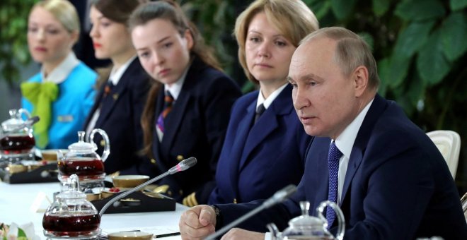 Putin asegura que las sanciones impuestas a Rusia en la guerra con Ucrania "son como una declaración de guerra"