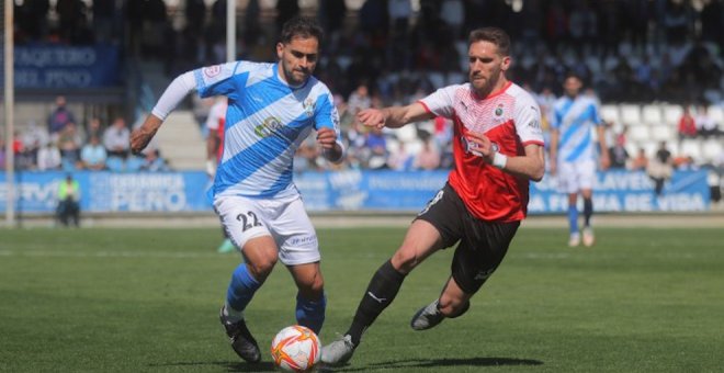 Tablas en el marcador en el encuentro entre Racing y Talavera