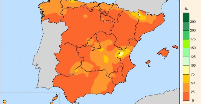 Febrero fue el segundo mes más seco y el tercero más cálido del siglo en España