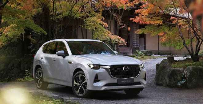 Ya es oficial: nuevo Mazda CX-60, un SUV híbrido enchufable con 63 km de autonomía eléctrica