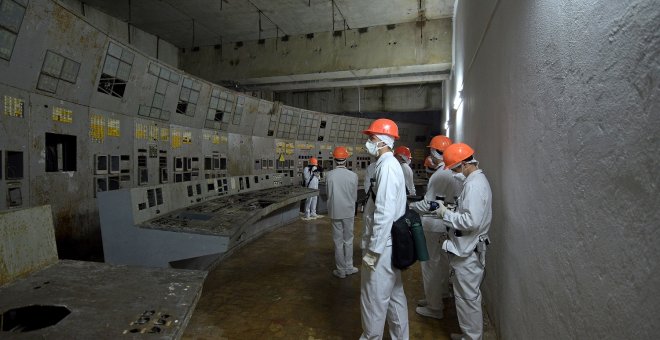 Ucrania pide un alto el fuego para recuperar el suministro eléctrico de la central nuclear de Chernóbil
