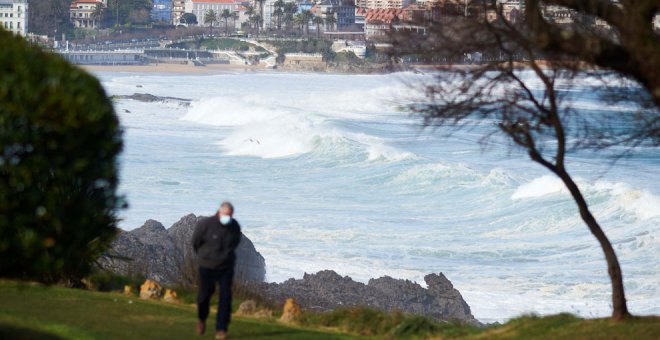 Cantabria estará esta noche en aviso por rachas de viento de hasta 90 km/h