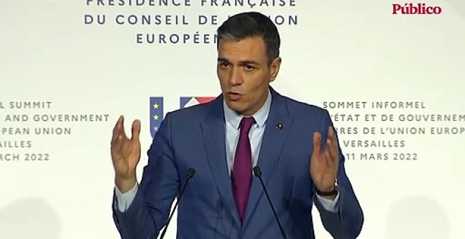 VÍDEO | Sánchez anuncia una gira europea en busca de consenso para bajar los precios de la energía