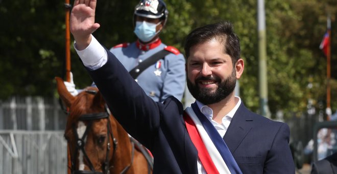 VÍDEO | La investidura del nuevo presidente chileno, Gabriel Boric, en cinco secuencias