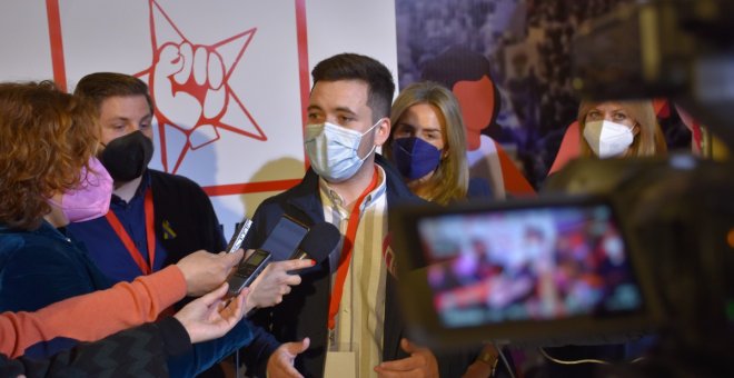 Relevo en las Juventudes Socialistas de la región, que Hernando deja satisfecho por la labor de los últimos siete años