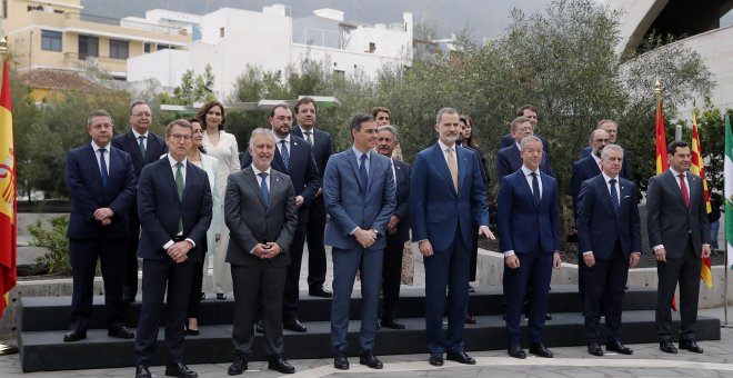 Aragonés no asiste a la reunión del rey con Sánchez y los presidentes autonómicos