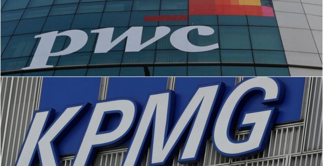 Las auditoras PwC y KPMG se reparten el control de las cuentas de los grandes bancos españoles