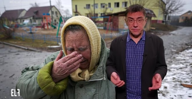 El vídeo con "las tres verdades" de Monedero sobre la guerra de Ucrania supera el millón de reproducciones