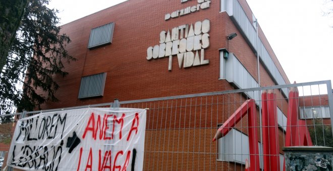 Comienza la huelga educativa en Catalunya