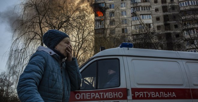 Kiev se encierra durante dos días tras los últimos ataques rusos contra objetivos civiles