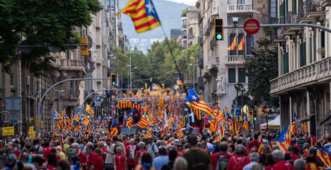El 53% de los catalanes no quieren un Estado independiente, según informa una encuesta