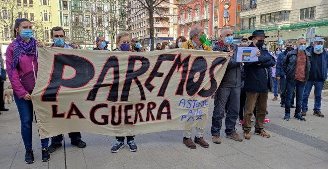 Asturies vuelve a clamar contra la guerra en Ucrania