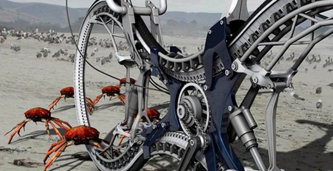 Infinity Concept, una bicicleta de una sola rueda y tracción total que también puede ser eléctrica