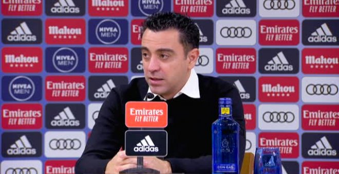 Xavi: "Ganar 0-4 en el Bernabéu me refuerza mucho"