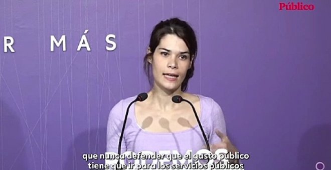 Isa Serra: "No entendemos con qué legitimidad se pueden defender los Derechos Humanos en Ucrania mientras se entregan los del pueblo saharaui"